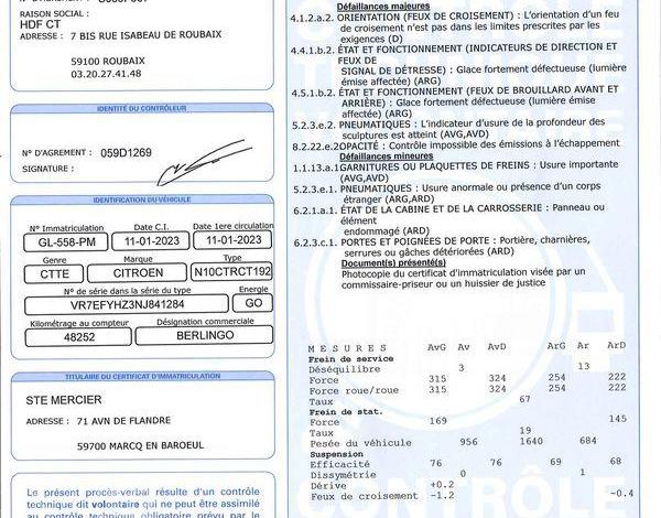 CITROEN BERLINGO CABINE APPROFONDIE 1.5 BLUEHDI 130 XL L2 EAT BLANC GL-558-PM