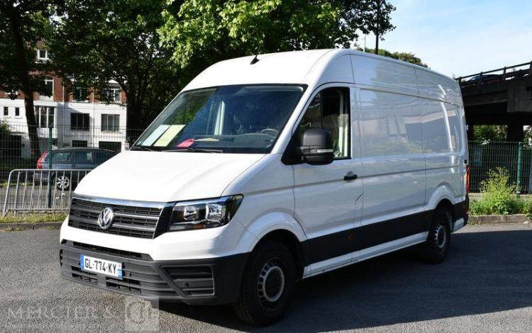 VOLKSWAGEN CRAFTER VAN 35 L3H3 11M3 BLANC GL-774-KY