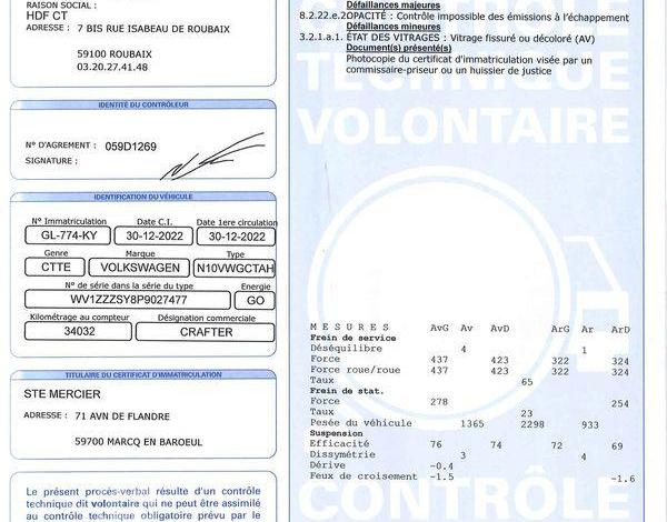VOLKSWAGEN CRAFTER VAN 35 L3H3 11M3 BLANC GL-774-KY