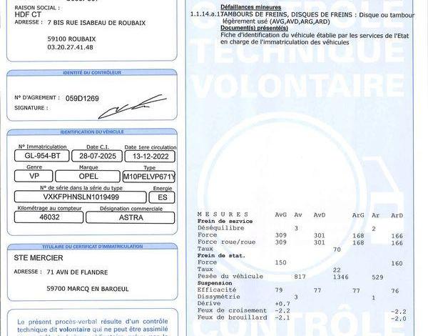 OPEL ASTRA 1,2 ROUGE GL-954-BT