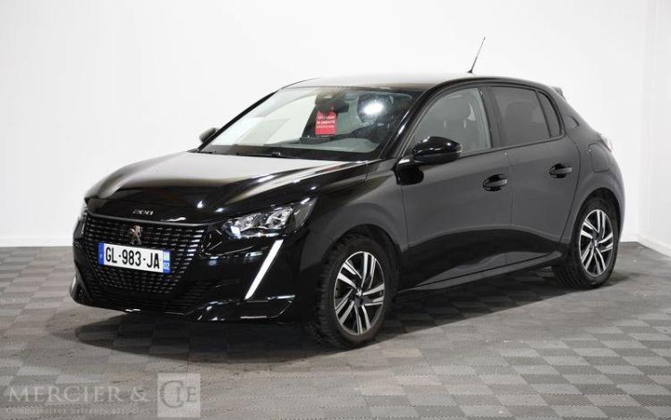 PEUGEOT 208 EX Auto Ecole 1.5 BLUEHDI 100 ALLURE NOIR GL-983-JA