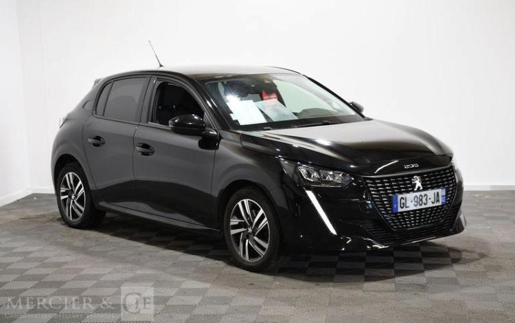 PEUGEOT 208 EX Auto Ecole 1.5 BLUEHDI 100 ALLURE NOIR GL-983-JA