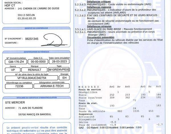 RENAULT ARKANA RS LINE FAST TRACK E-TECH NOIR GM-176-ZH