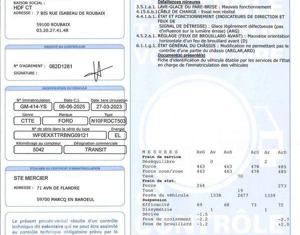 FORD e-TRANSIT 350 2T 185 68KWH L2H2 TREND BUSINESS BLANC GM-414-YS