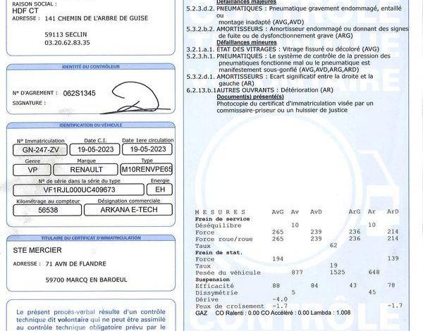 RENAULT ARKANA 1.6 E-TECH 145H 95 FULL-HYBRID 1.2kWh ENGINEERED GRIS GN-247-ZV