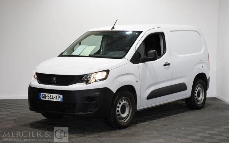 PEUGEOT PARTNER FOURGON 1.5 BLUEHDI 100 650KG L1 M PACK ASPHALT CONNECT BLANC GQ-544-KP