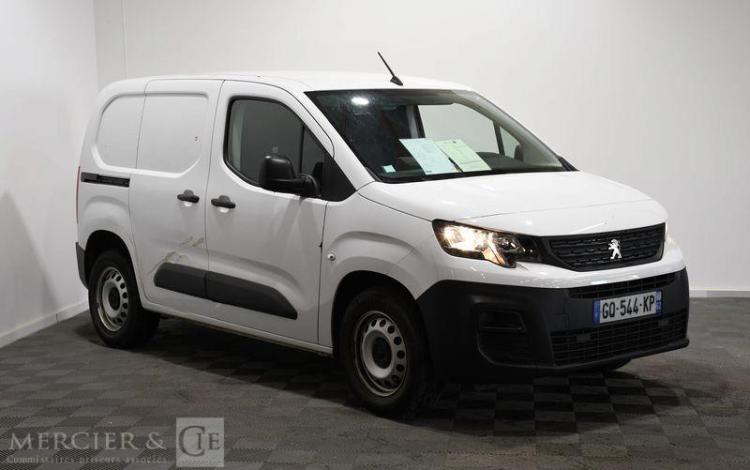 PEUGEOT PARTNER FOURGON 1.5 BLUEHDI 100 650KG L1 M PACK ASPHALT CONNECT BLANC GQ-544-KP