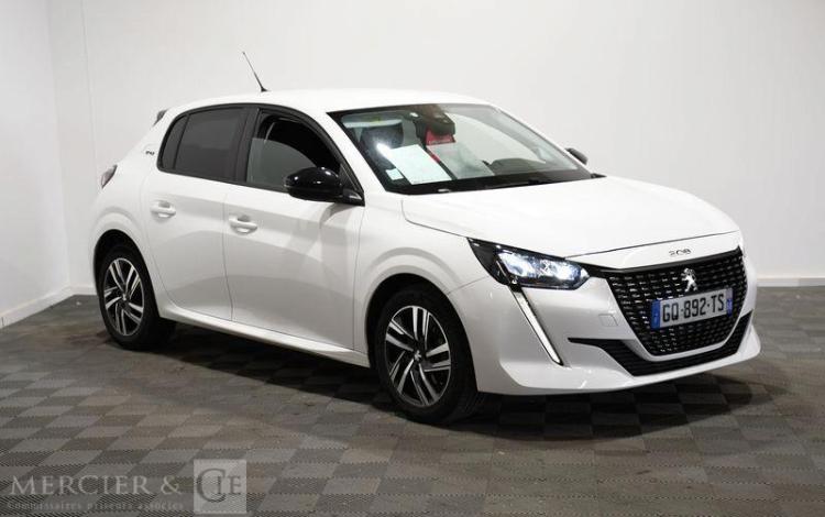 PEUGEOT 208 STYLE PURETECH 75 S&S BLANC GQ-892-TS