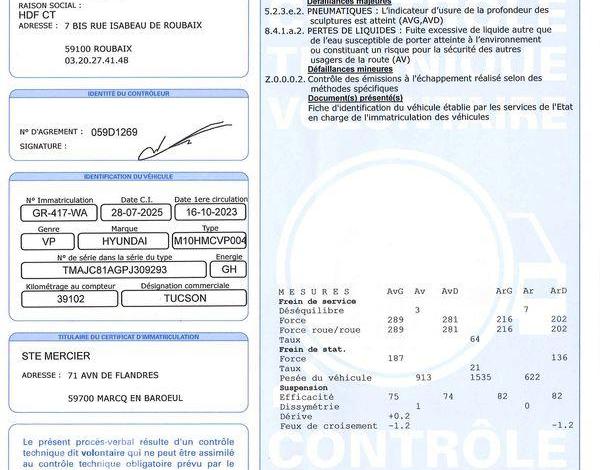 HYUNDAI TUCSON STE BUSINESS MARRON GR-417-WA
