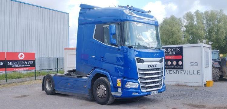 DAF TRACTEUR XG 480 FT – DIESEL – PTRA 44 TONNES – 132446 KMS ANEE 2023 BLEU GS-596-BH