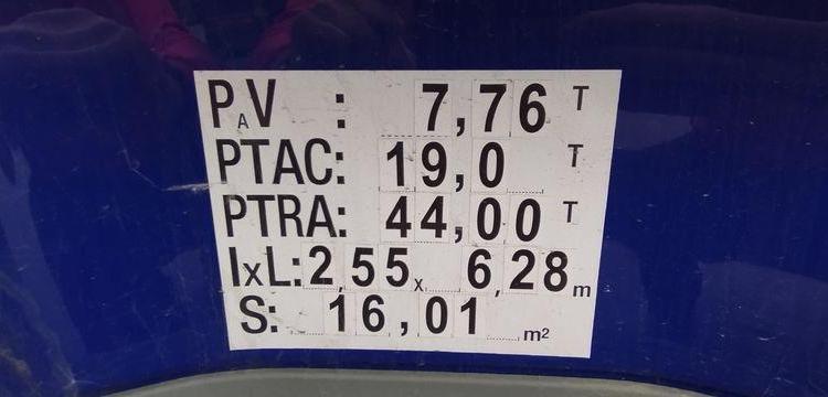DAF TRACTEUR XG 480 FT – DIESEL – PTRA 44 TONNES – 132446 KMS ANEE 2023 BLEU GS-596-BH