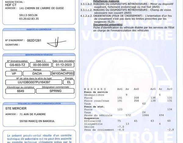 DACIA SPRING EXTREME BLEU GS-603-TZ