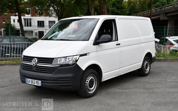 VOLKSWAGEN TRANSPORTER BLANC GX-663-RD