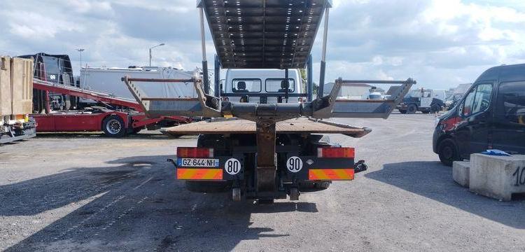 MERCEDES ATEGO PORTE VOITURE AVEC PANIER – DIESEL – PTAC : 12,34 TONNES – 380087 KMS BLANC GZ-644-NH