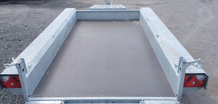 VLEMMIX REMORQUE PORTE ENGIN 2 ESSIEUX PTAC : 2,7 TONNES  HB-309-WC