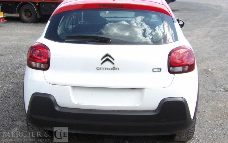 CITROEN C3 1.2 PURETECH 110 SHINE EAT – ESSENCE – 7537 KMS – ANNEE 2022 BLANC PZ2M217
