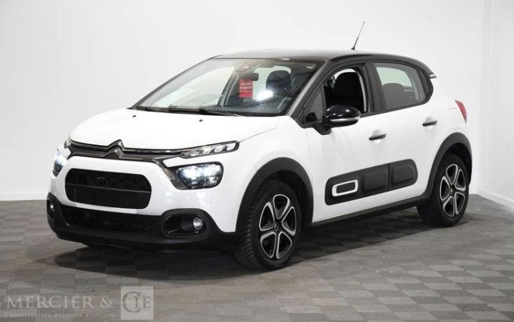 CITROEN C3 1.2 PURETECH 110ch SHINE EAT6 BLANC PZ2M440