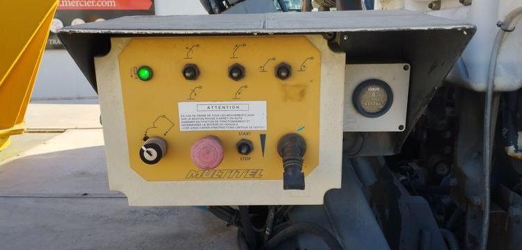 NISSAN CABSTAR E3,5T 3,0 TD 125 CV AVEC NACELLE MULTITEL ALU AF 20 M – DIESEL 4174 H BLANC 83APW59