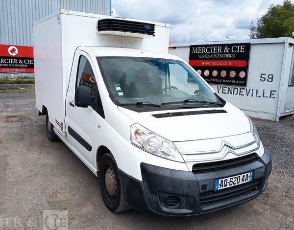 CITROEN JUMPY CAISSE FRIGO GROUPE DE FROID CARRIER – FRAX : 03/2022 BLANC AQ-620-AA