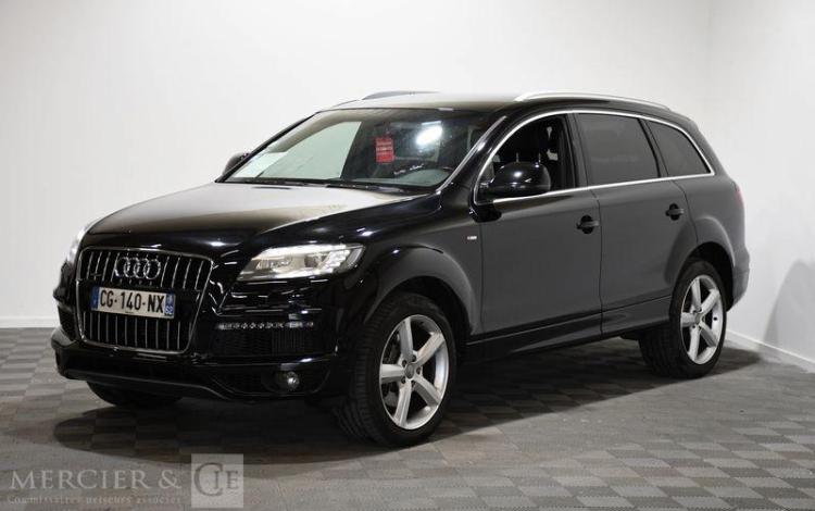 AUDI Q7 3.0 TDI 205 S-LINE QUATTRO TIPTRONIC BVA NOIR CG-140-NX
