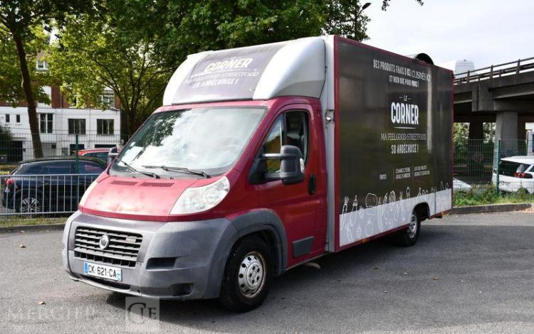 FIAT DUCATO FOOD TRUCK 2,2 JTD TURBO MULTIJET BORDEAUX CK-621-CA