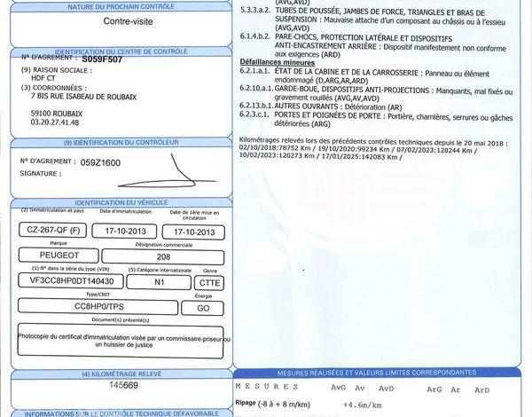 PEUGEOT 208 AFF 1,4 e-HDI PACK CLIM CONFORT 5P BLANC CZ-267-QF