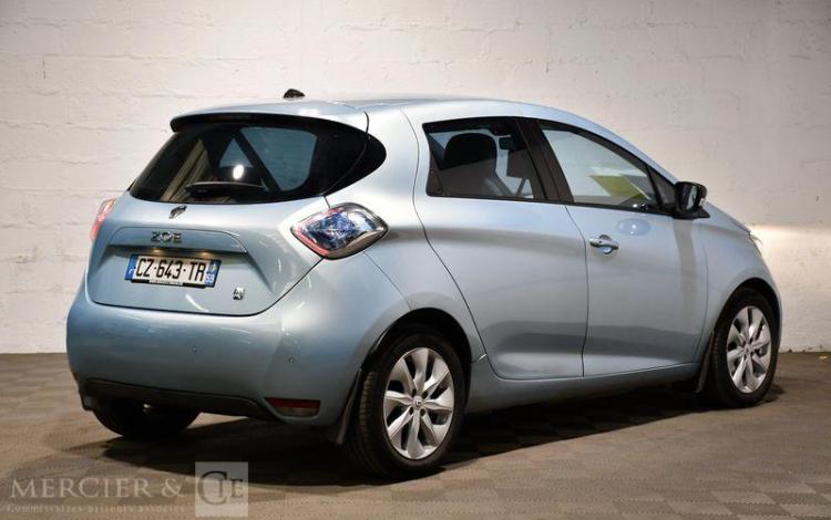 RENAULT ZOE R240 ZE 90 22KWH ACHAT-INTEGRAL CHARGE-NORMALE ZEN BLEU CZ-643-TR