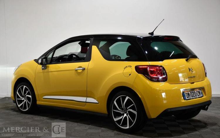 CITROEN DS3 1,2 PURETECH 80 SO CHIC JAUNE DM-020-CM