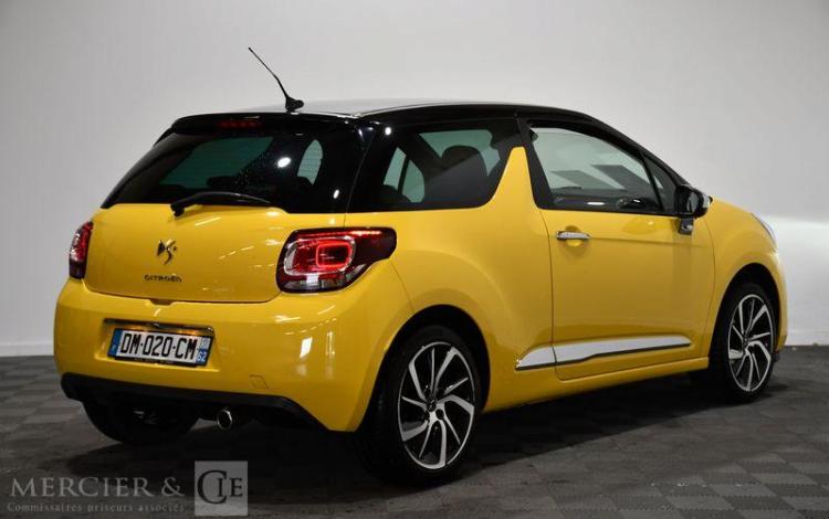 CITROEN DS3 1,2 PURETECH 80 SO CHIC JAUNE DM-020-CM