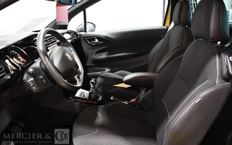 CITROEN DS3 1,2 PURETECH 80 SO CHIC JAUNE DM-020-CM