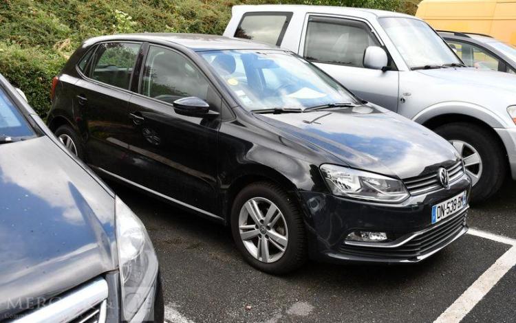 VOLKSWAGEN POLO 1,4 TDI 90CH BMT BVM5 CONFORTLINE NOIR DN-538-BM