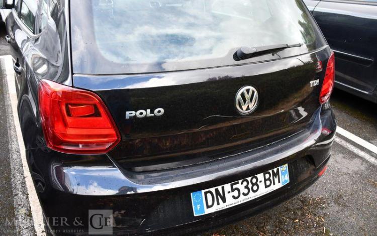 VOLKSWAGEN POLO 1,4 TDI 90CH BMT BVM5 CONFORTLINE NOIR DN-538-BM