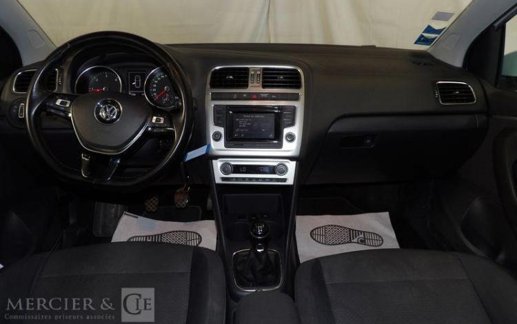 VOLKSWAGEN POLO 1.4 TDI 90CH BLUEMOTION SPORT LINE BLANC DS-470-TB