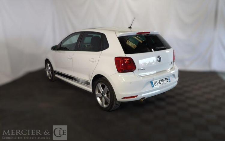 VOLKSWAGEN POLO 1.4 TDI 90CH BLUEMOTION SPORT LINE BLANC DS-470-TB