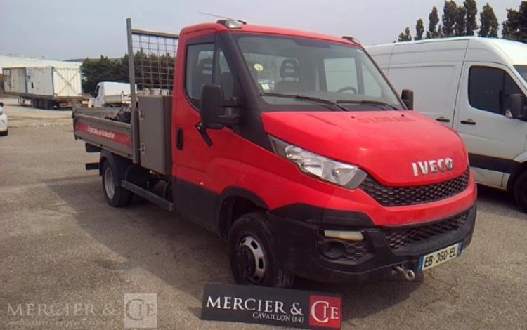 IVECO 35C13 BENNE SIMPLE CABINE COFFRE  EB-350-EL