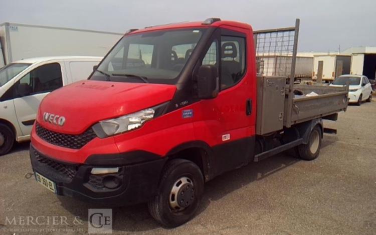 IVECO 35C13 BENNE SIMPLE CABINE COFFRE  EB-350-EL