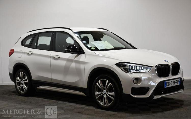 BMW X1 1.8 D 150 SPORT LINE SDRIVE BLANC EG-019-PP