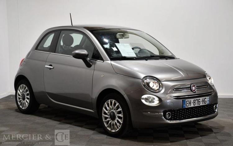 FIAT 500 1,2 70 LOUNGE GRIS EH-876-HG