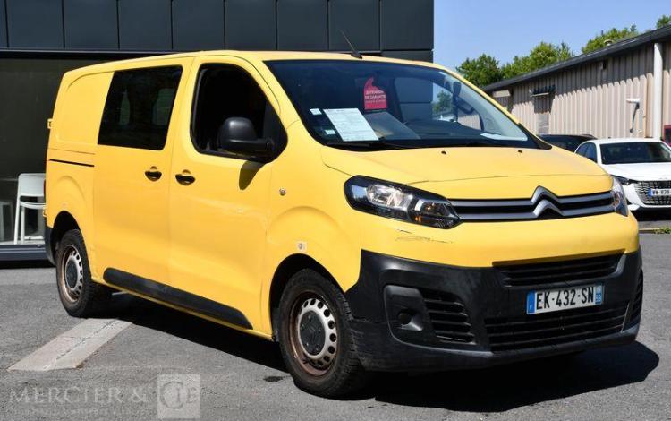 CITROEN JUMPY 1.6 BLUEHDI 95 M L2 CONFORT JAUNE EK-432-SN