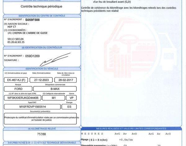 FORD B-MAX 1,0 SCTI ECOBOOST 140 COLOR EDITION BLEU EK-467-KJ