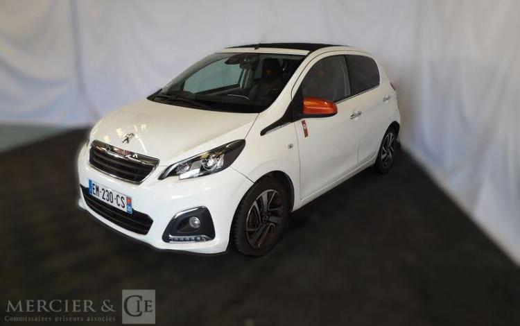 PEUGEOT 108 1.2 VTI 80CH FELINE TOP BLANC EM-230-CS