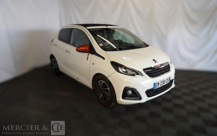 PEUGEOT 108 1.2 VTI 80CH FELINE TOP BLANC EM-230-CS
