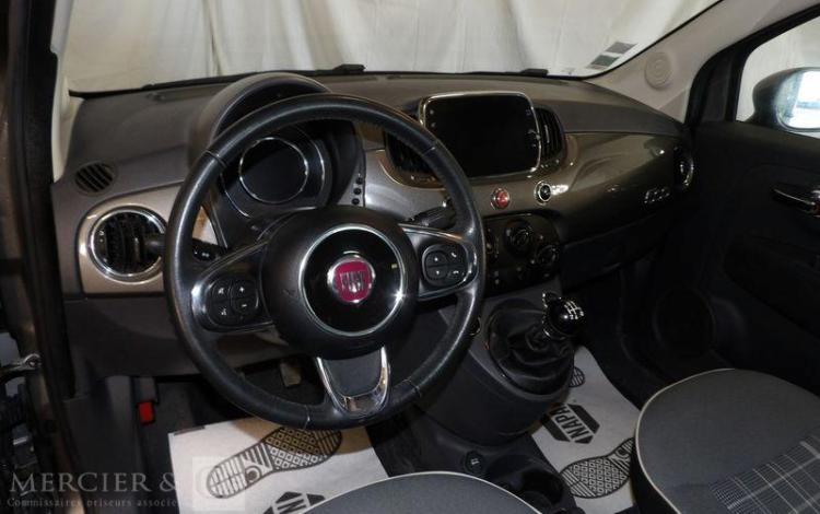 FIAT 500 0.9 TWINAIR 85CH LOUNGE S&S GRIS EM-379-WM