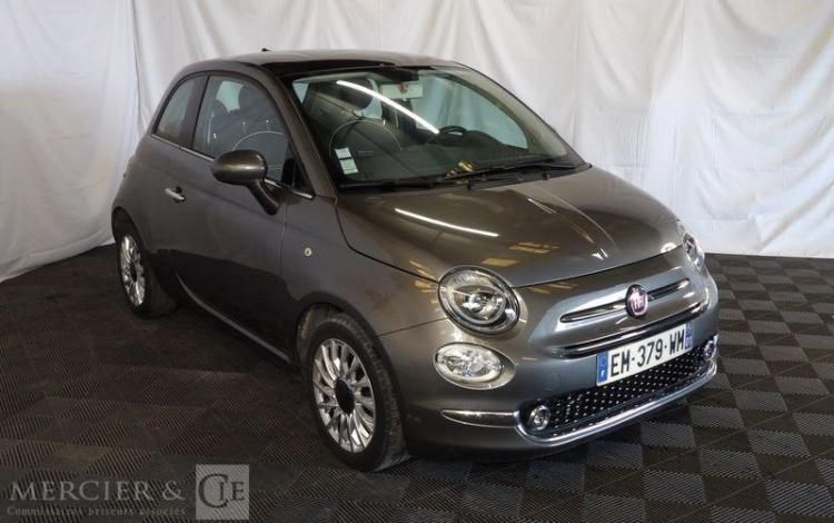 FIAT 500 0.9 TWINAIR 85CH LOUNGE S&S GRIS EM-379-WM