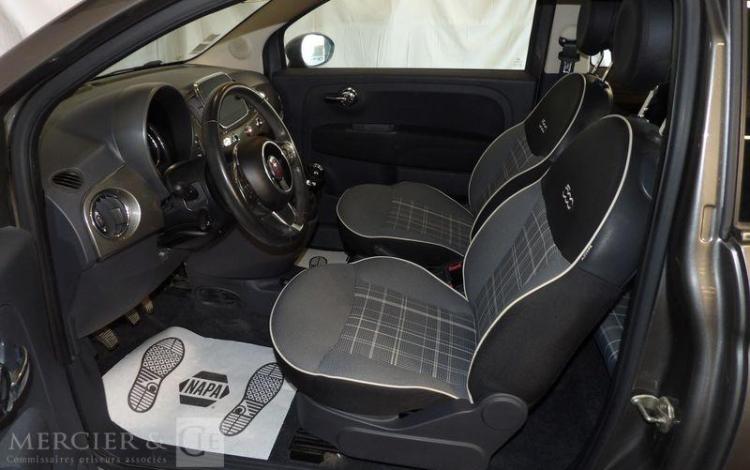 FIAT 500 0.9 TWINAIR 85CH LOUNGE S&S GRIS EM-379-WM