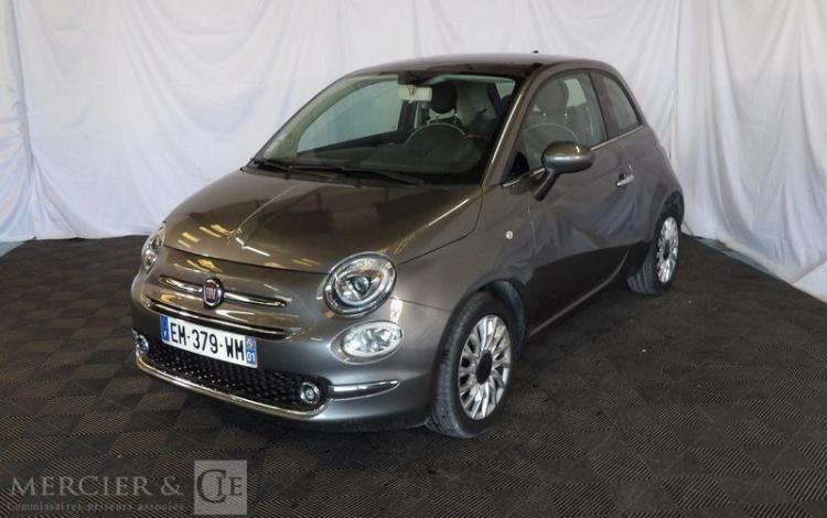 FIAT 500 0.9 TWINAIR 85CH LOUNGE S&S GRIS EM-379-WM