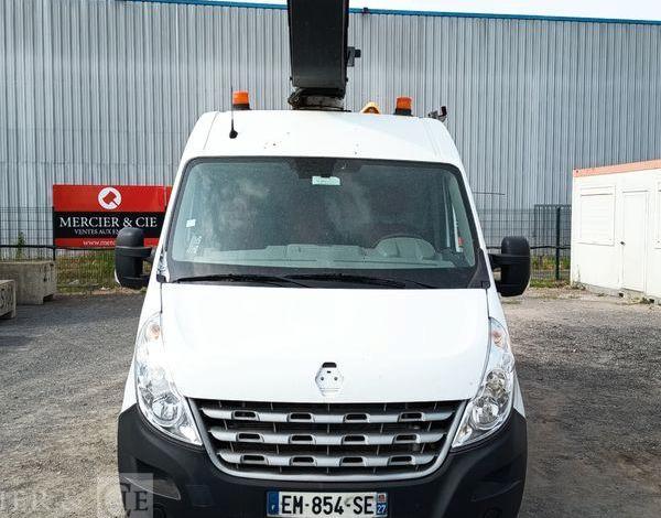 RENAULT MASTER III PHASE 2 L3H2 2.3 dCi 16V ENERGY 170 CV NACELLE KLUBB K26 10 M – 580 H BLANC EM-854-SE