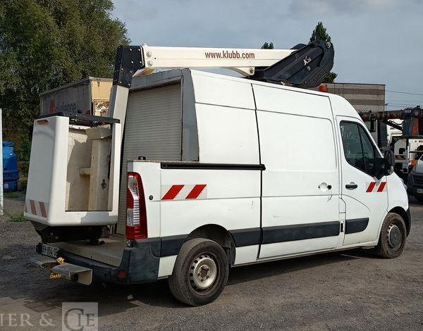 RENAULT MASTER III PHASE 2 L3H2 2.3 dCi 16V ENERGY 170 CV NACELLE KLUBB K26 10 M – 580 H BLANC EM-854-SE