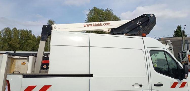 RENAULT MASTER III PHASE 2 L3H2 2.3 dCi 16V ENERGY 170 CV NACELLE KLUBB K26 10 M – 580 H BLANC EM-854-SE