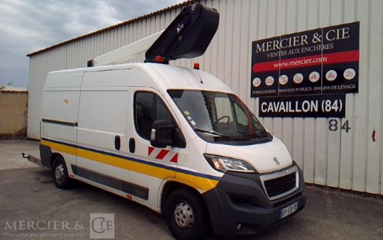 PEUGEOT BOXER BLUEHDI 2.0 16V 130CV NACELLE SUR VL 12M 1642H BLANC EP-539-VE